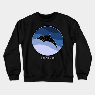 Delphinus Constellation Crewneck Sweatshirt